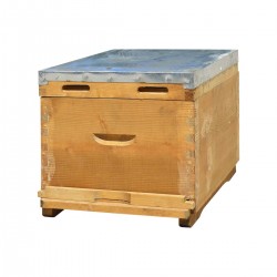 SINGLE BEEHIVE WITH STABLE BASE BOILED WITHOUT FRAME